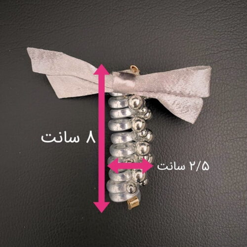ابعاد کش مو فنری پاپیونی
