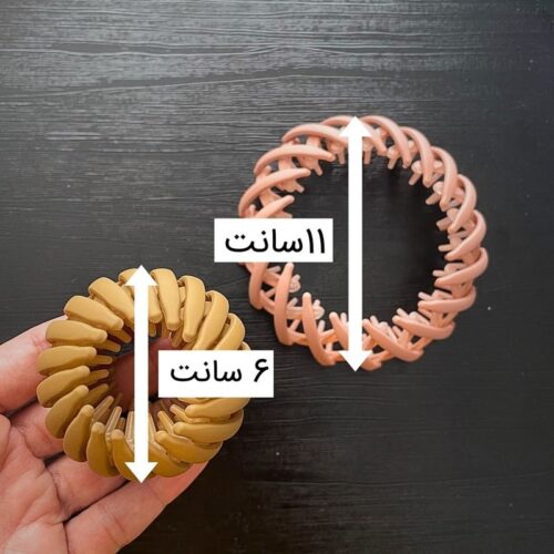 ابعاد کلیپس چنگکی شمعی