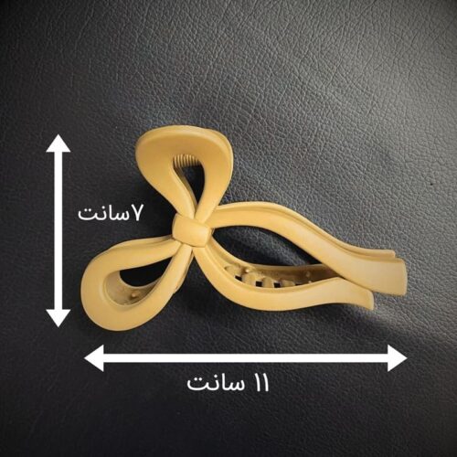 ابعاد کلیپس پاپیونی شمعی